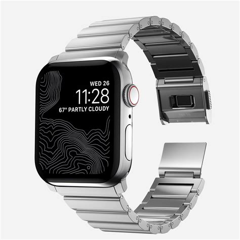 apple watch metal strap|best stainless steel apple watch band.